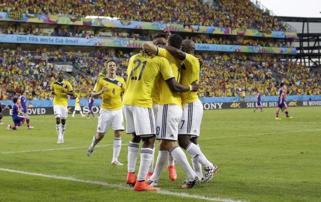Ανετη πρόκριση για την Κολομβία, 4-1 την Ιαπωνία